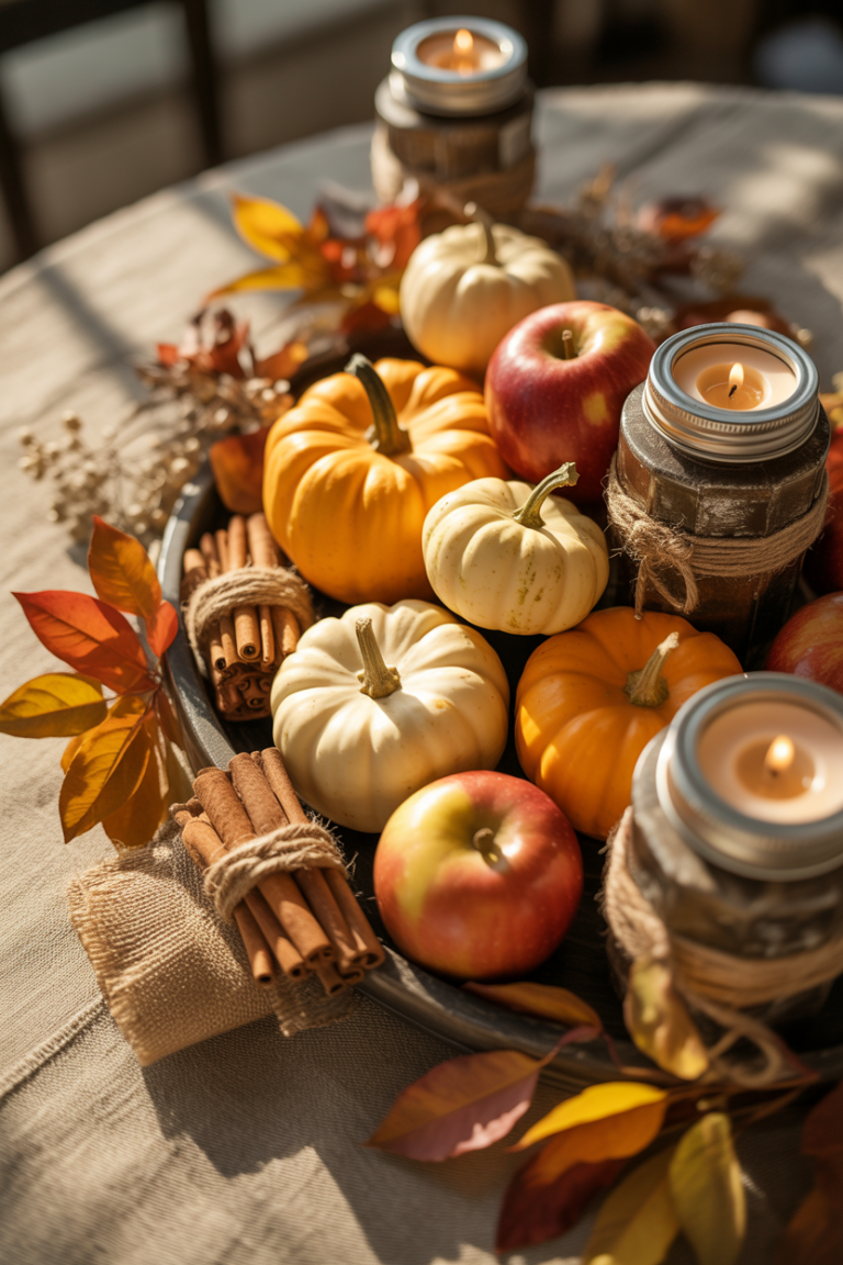 15 Beautiful Fall Baby Shower Centerpiece Ideas for a Cozy Autumn Celebration