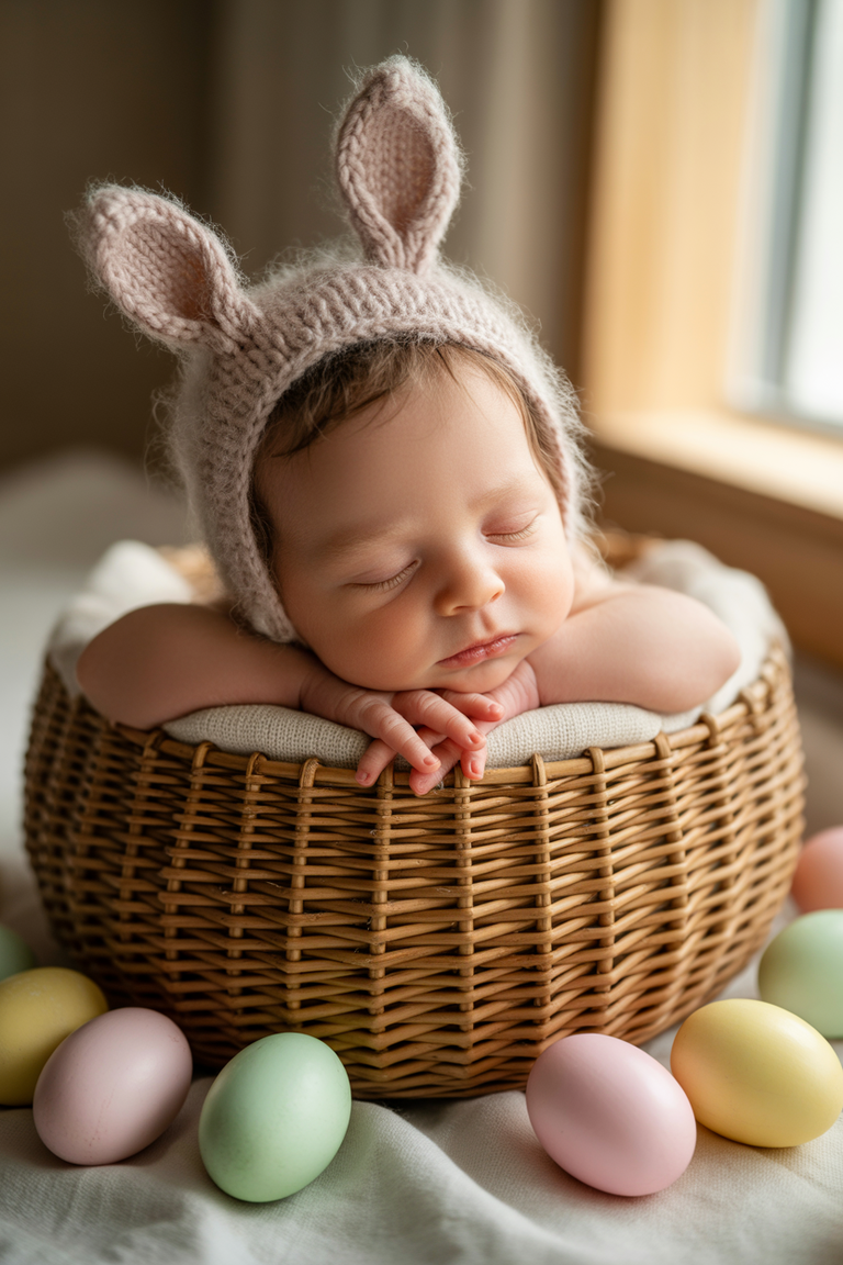 11 Adorable Easter Baby Photo Ideas for Sweet Spring Memories