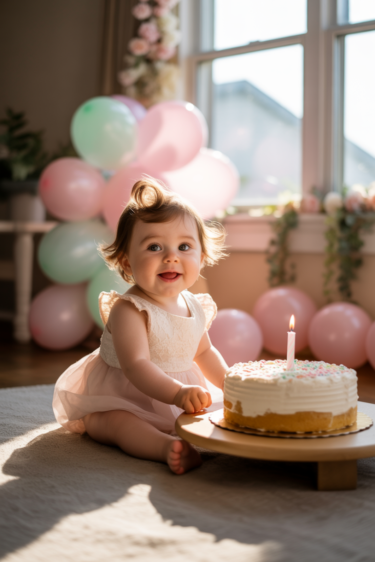 60+ Heartwarming First Birthday Quotes for Baby Girl