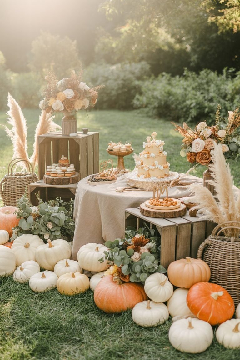 Cozy Fall Baby Shower Ideas