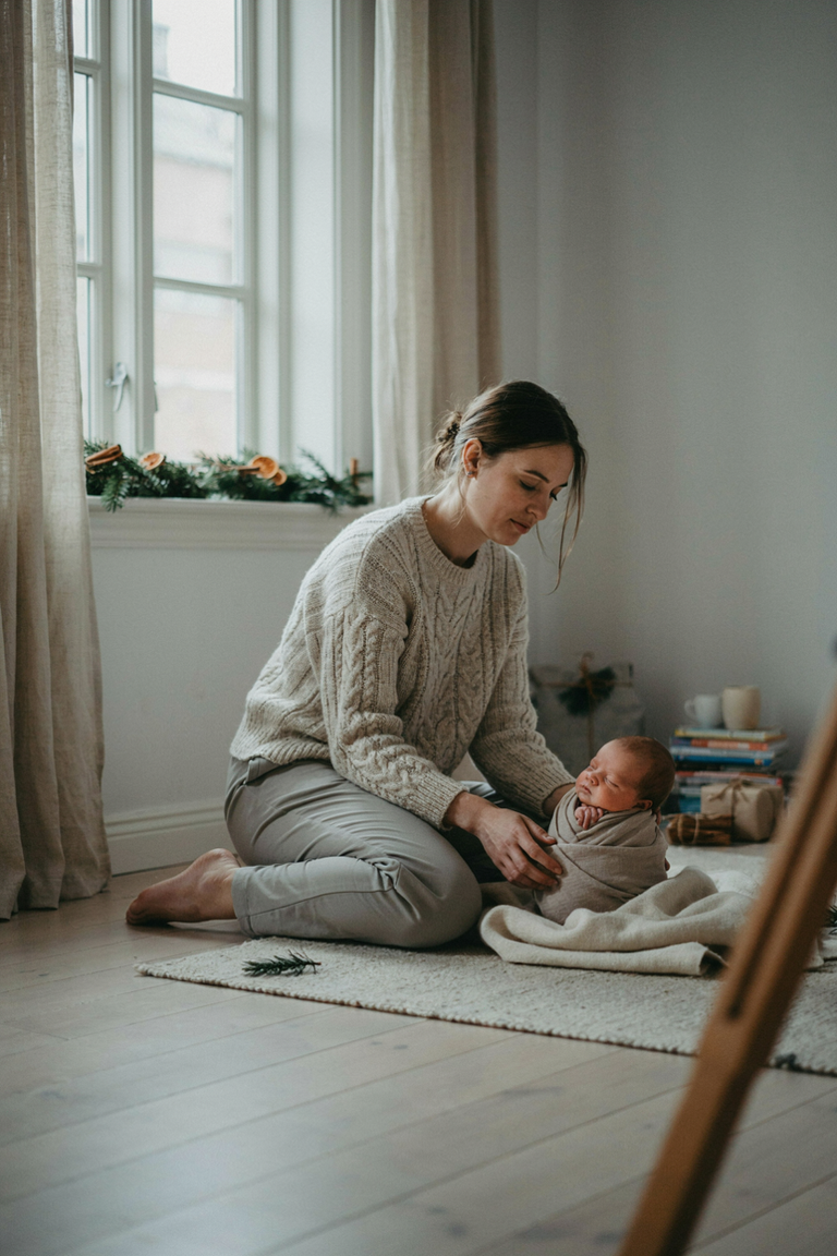20 Sweet Baby’s First Christmas Photo Ideas to Try at Home