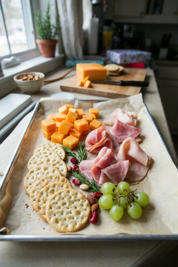 Budget-Friendly Family Christmas Charcuterie Board
