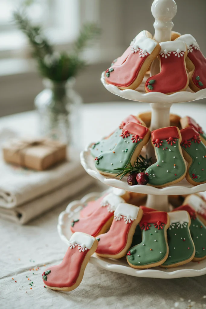Stink, Stank, Stunk” Stocking Cookies
