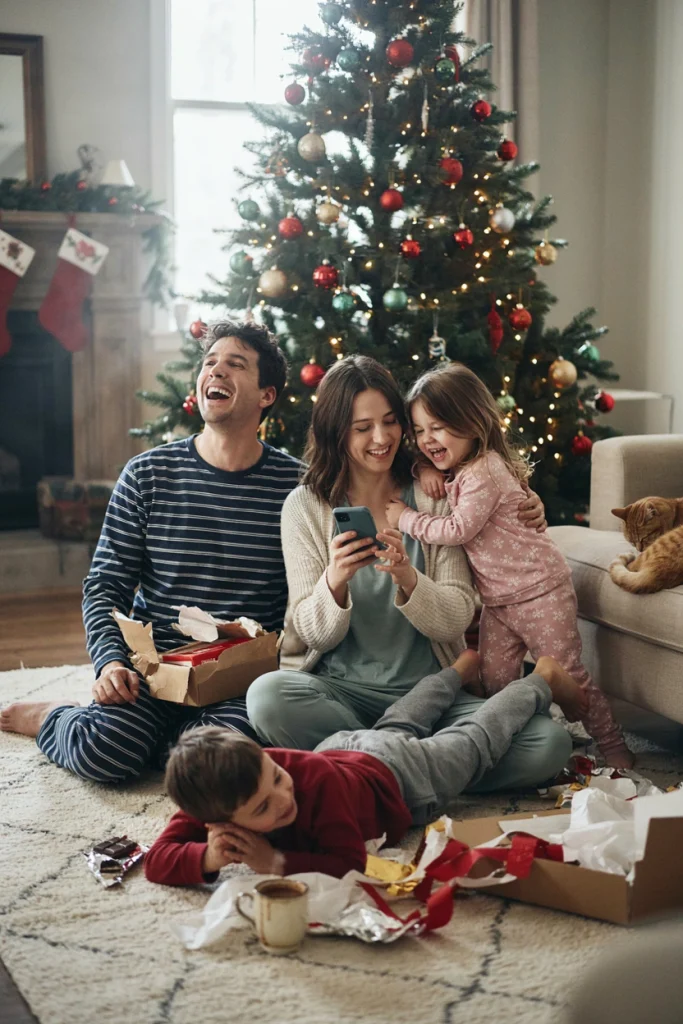 Christmas Morning Together