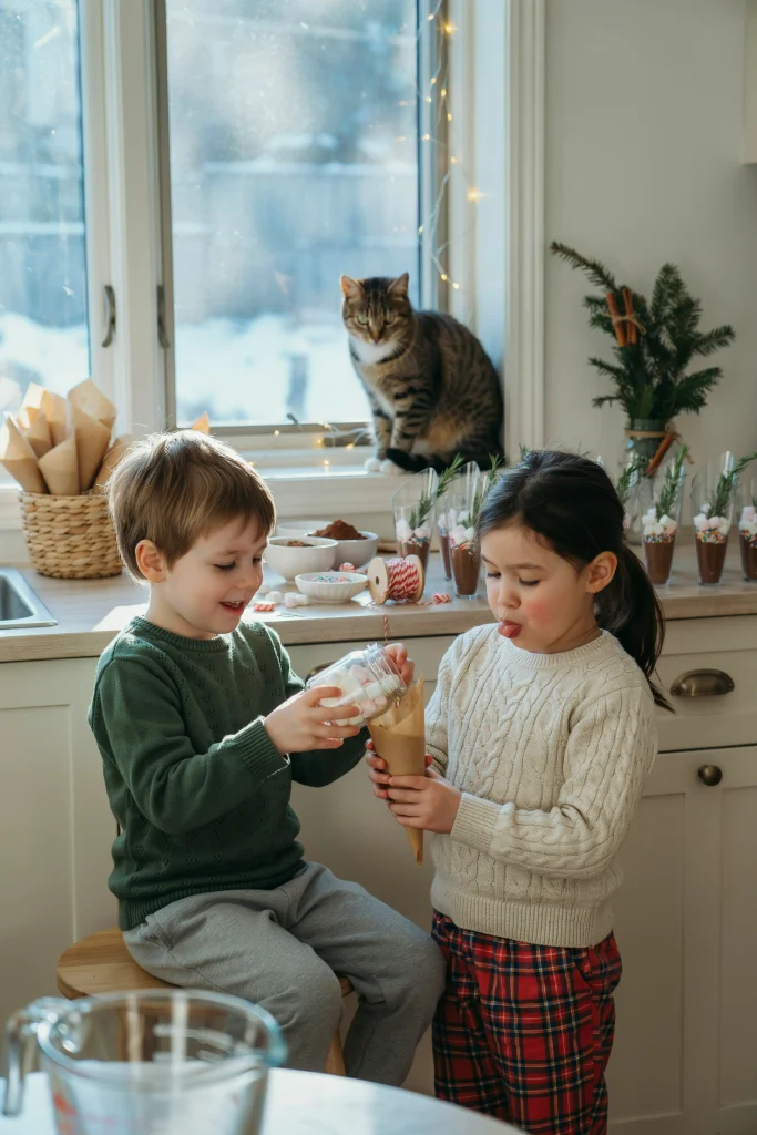 Hot Cocoa Cones