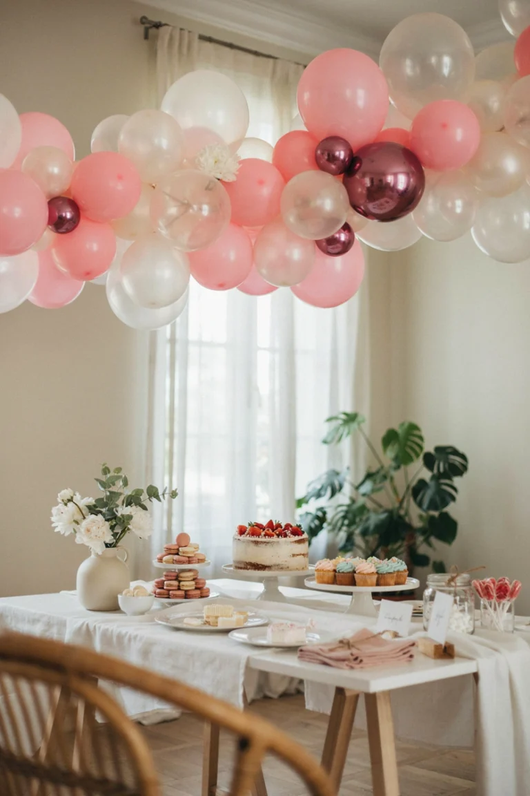 15 “She’s Ready to Pop” Baby Shower Ideas in Bubblegum Pink