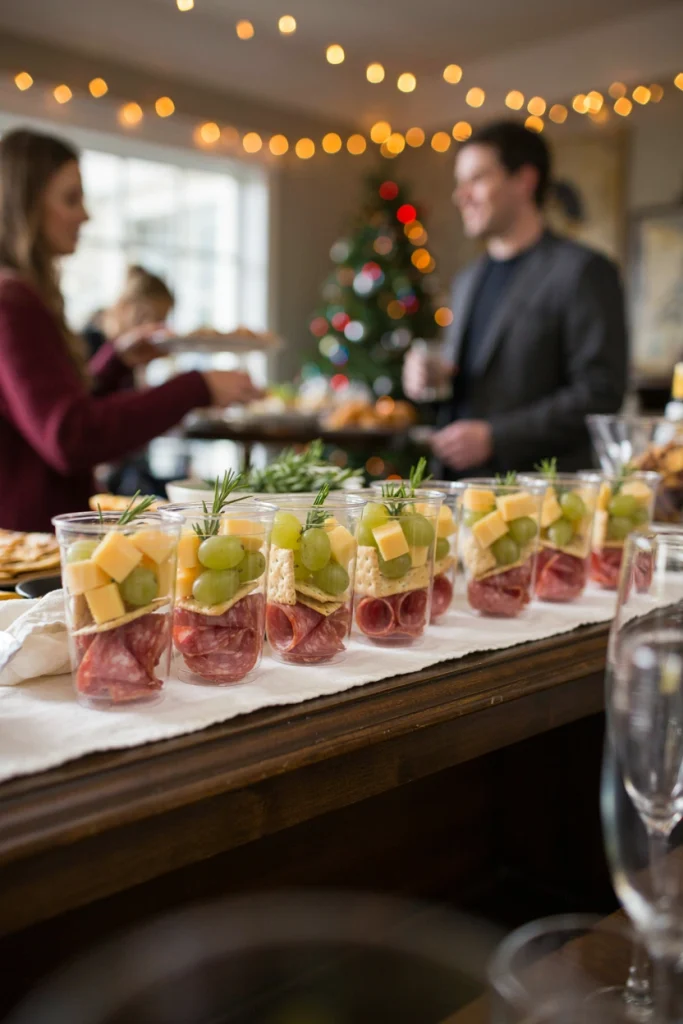 Mini Individual Charcuterie Cups