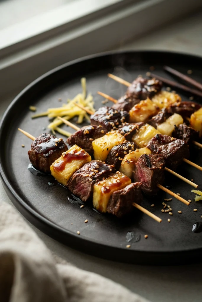 Teriyaki Steak Bites
