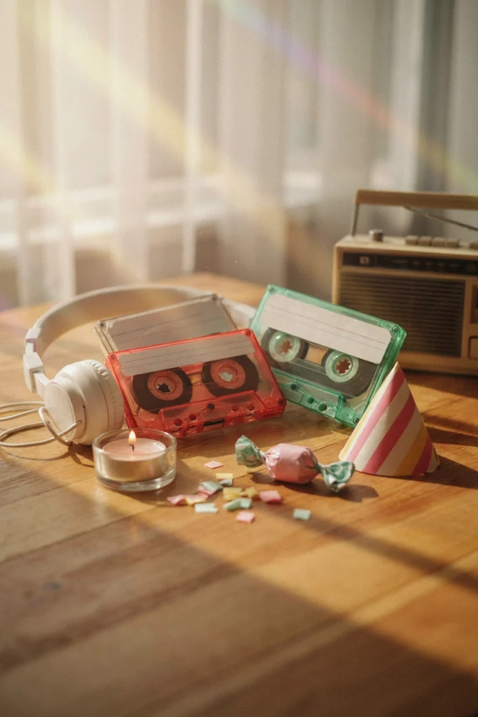 Retro Cassette Tape Invitation