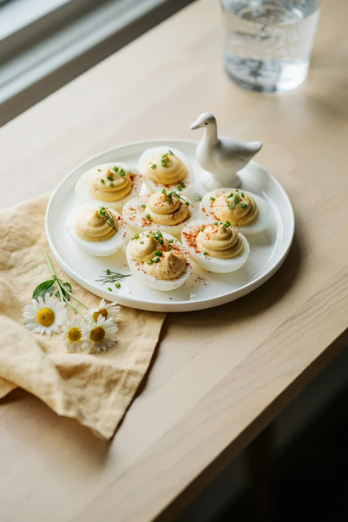 Silly Goose Deviled Eggs