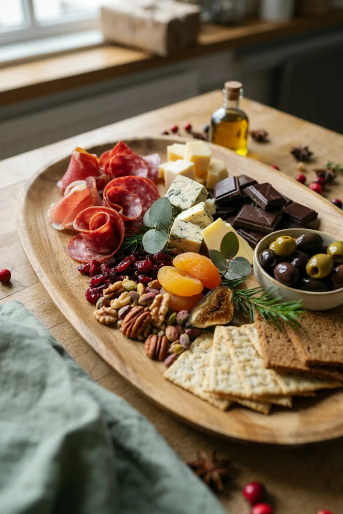 Dairy-Free Christmas Charcuterie Board