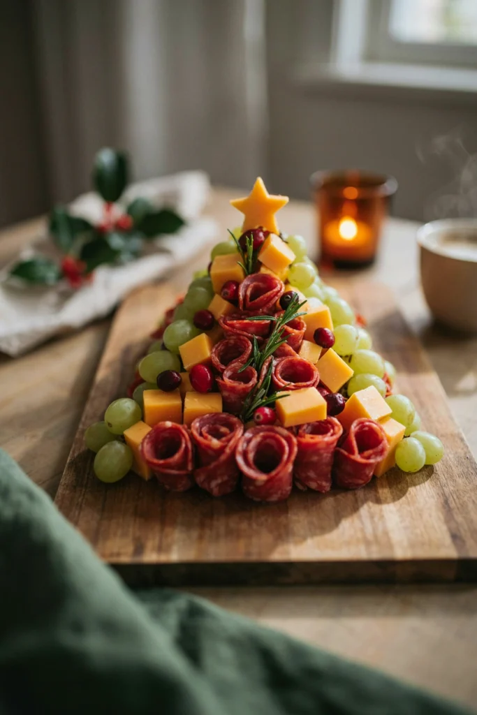 Classic Christmas Tree Charcuterie Board